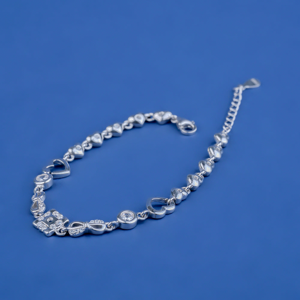 Heart  Shape Lucky  Small Infinity 925